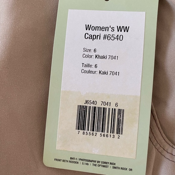 Marmot Capri Hiking Pants - Picture 2 of 8